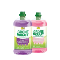 Nước giặt cho quần áo màu FIT Grüne Kraft chai 1,32L, Nước giặt từ thiên nhiên thành phần hoạt tính an toàn tuyệt đối